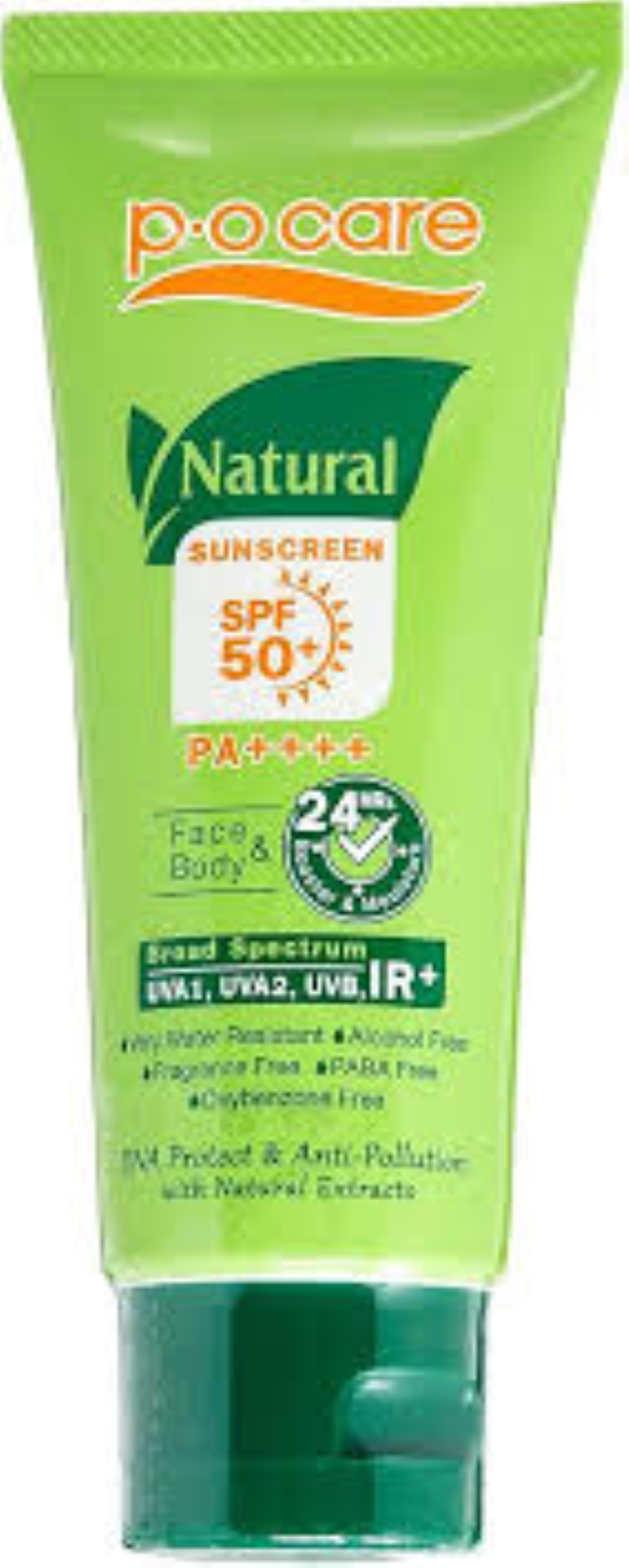 P.O CARE NATURAL SUNSCREEN SPF 50+PA 70ML